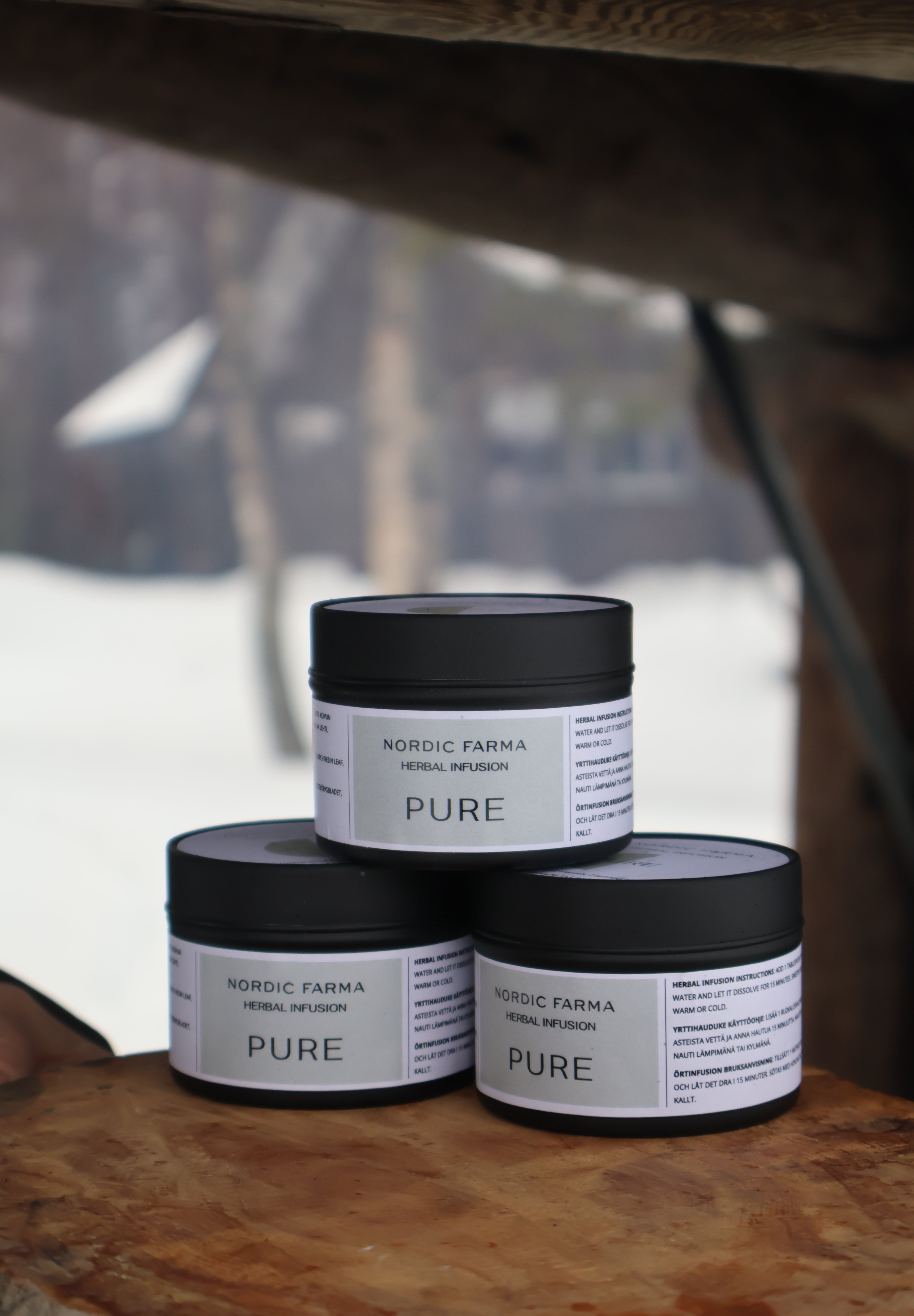 Nordic Farma Pure Herbal Infusion - luonnollinen yrttijuoma tukemaan kokonaisvaltaista hyvinvointiasi