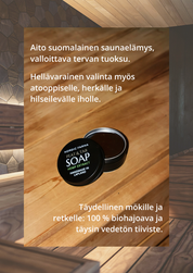 Peat & Tar Soap (Turvetervasaippua)