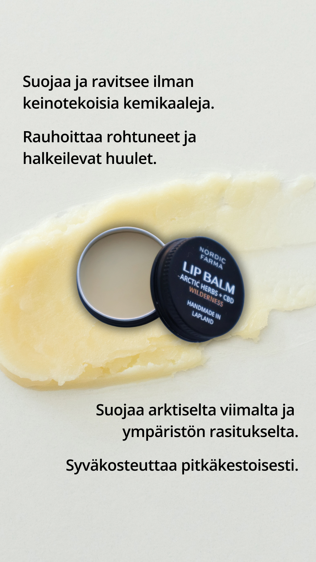 Wilderness Lip Balm - Arctic Herbs &amp; CBD